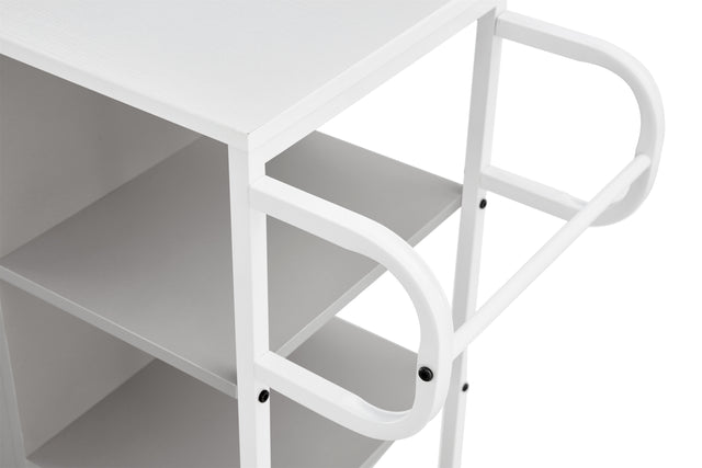 KITCH storage cabinet GRY, move with roller..