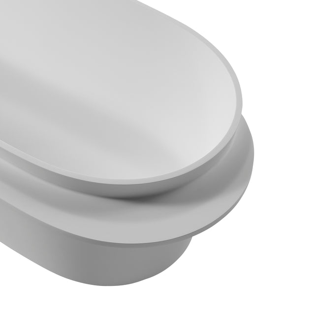 Solid Surface Freestanding Bathtub