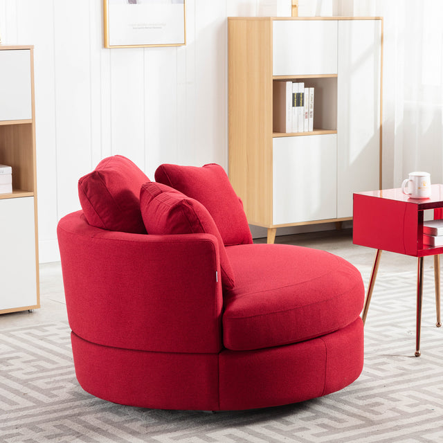 Modern  Akili swivel accent chair  barrel chair  for hotel living room / Modern  leisure chair