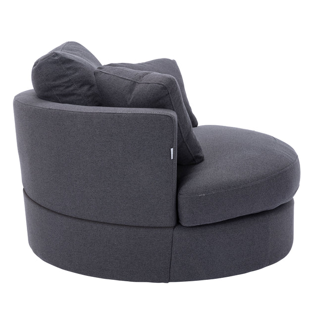 Modern  Akili swivel accent chair  barrel chair  for hotel living room Modern  leisure chair