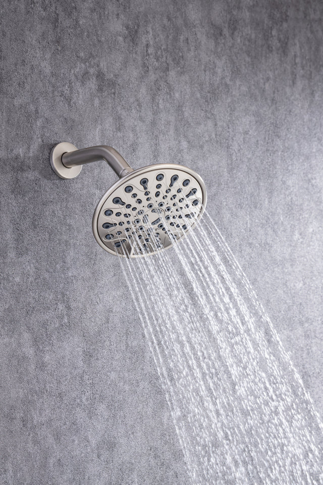 6 In. 6-Spray Balancing Shower Head Shower Faucet