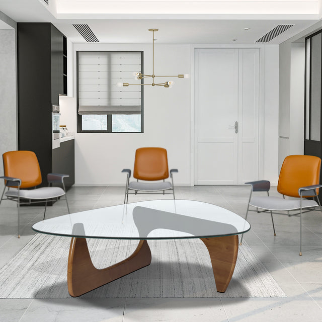 Home Modern Triangle coffee table