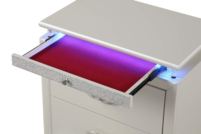 Passion Nightstand Milky White