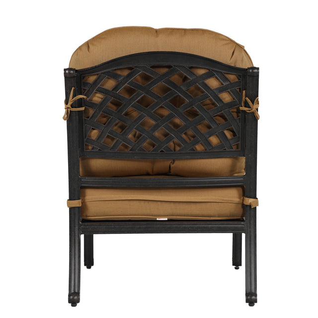 Club Chair, Canvas Natural, Set of 2