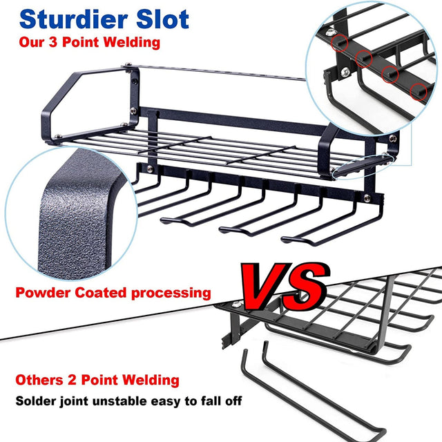 Power Tool Organizer for Garages and Warehouses, Wall Mounted Tool Organizer for Storing Drill Bits and Screwdrivers, Clearance Tools for Cordless Drills