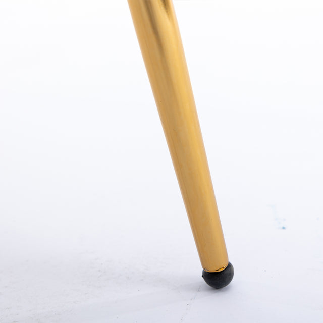 Bar Stool Set of 2, Luxury Velvet  High Bar Stool with Metal Legs and Soft Back, Pub Stool Chairs Armless Modern Kitchen High Dining Chairs with Metal Legs, Camel