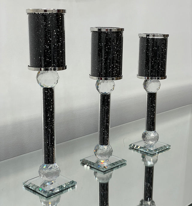 Ambrose Exquisite 3 Piece Candle Holder Set