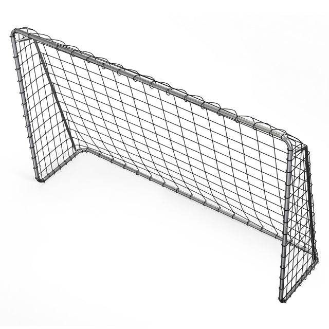 2M FOOTBALL GOAL WITH FIELD ROPE,GALVANIZED PIPE-INCLUDING TWO FOOTBALL GOAL