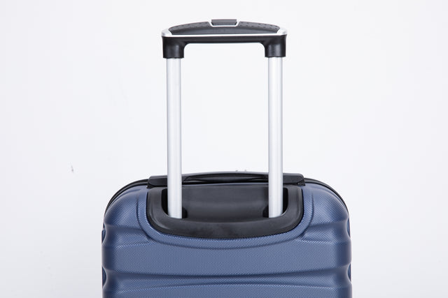 20" Carry on Luggage ABS Lightweight Suitcase, Spinner Wheels, TSA Lock, Blue