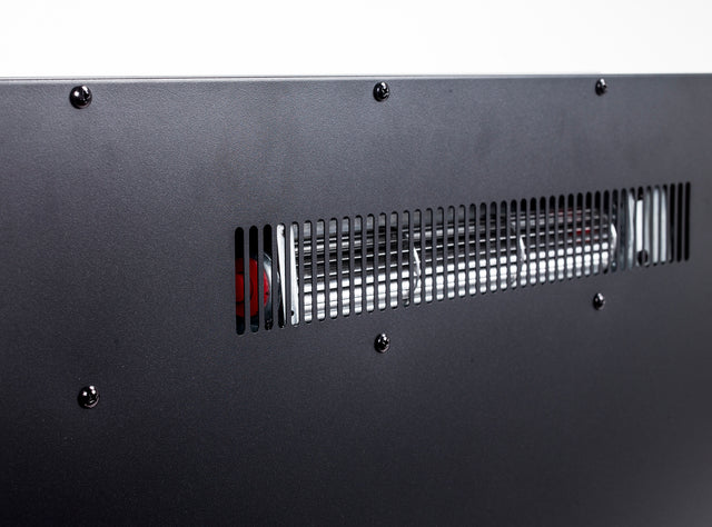 Electric Fireplace TV Console, Black