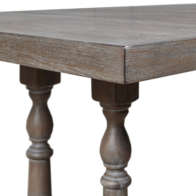 Tristan Rectangular Dining Table (2 pedestal leg)