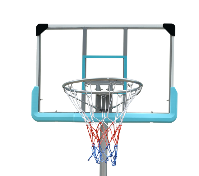 Portable Poolside Basketball Hoop Swimming Pool 4ft to 6.5ft Height-Adjustable Basketball System Goal Stand for Kids