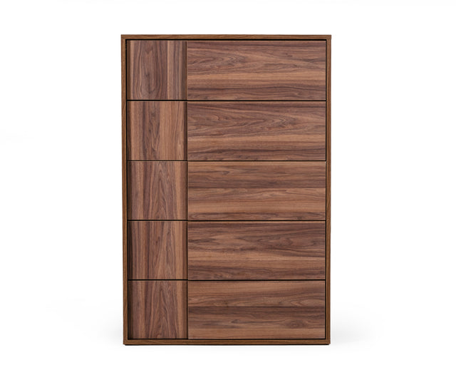 Nova Domus Asus Italian Modern Walnut Chest