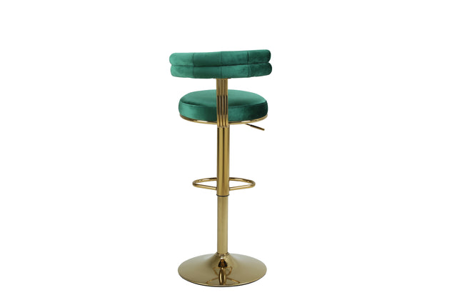 Bar Stools with Back and Footrest Counter Height Dining Chairs (2PCS/CTN)