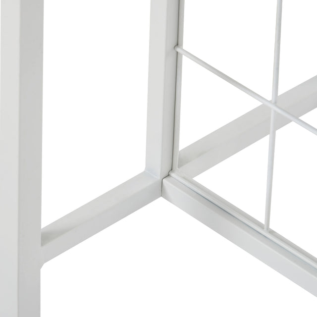 TOPMAX Updated Industrial Modern 5-Tier Baker Rack, Freestanding Bar Wine Rack Table with Glass& Cup Holders&Hooks,  Dark Brown