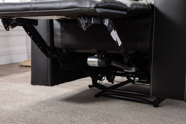 New Design PU Material With Cup Hold Storage USB Recliner