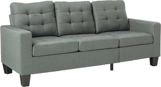 ACME Earsom Sectional Sofa in Gray Linen 52775