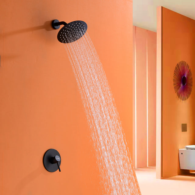 Complete Shower System With Rough-in Valve