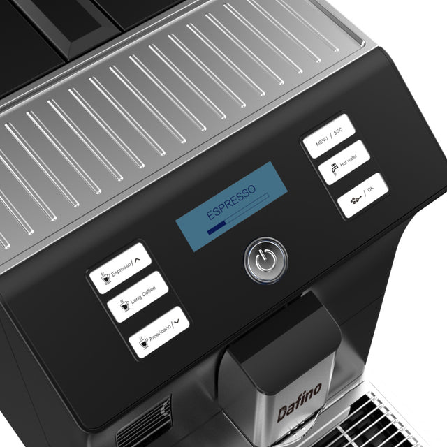 Dafino-206 Super Automatic Espresso & Coffee Machine, Black