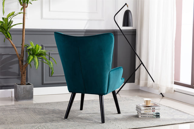 COOLMORE  Accent chair  Living Room/Bed Room, Modern Leisure  Chair  Teal