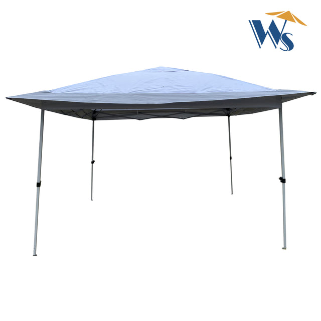 12 Ft. W x 12Ft. D x 6.7ft Pop-Up Gazebo Tent Outdoor Canopy Gazebos with Strong Steel Frame Storage Bag