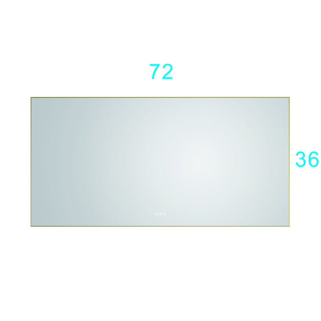 LTL needs to consult the warehouse addressSuper Bright Led Bathroom Mirror with Lights, Metal Frame Mirror Wall Mounted Lighted Vanity Mirrors for Wall, Anti Fog Dimmable Led Mirror for Makeup