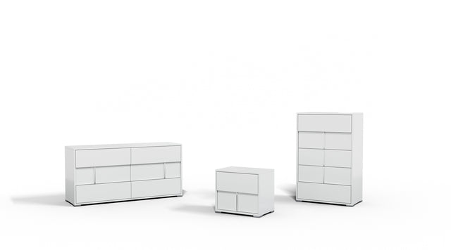 Modrest Nicla Italian Modern White Chest