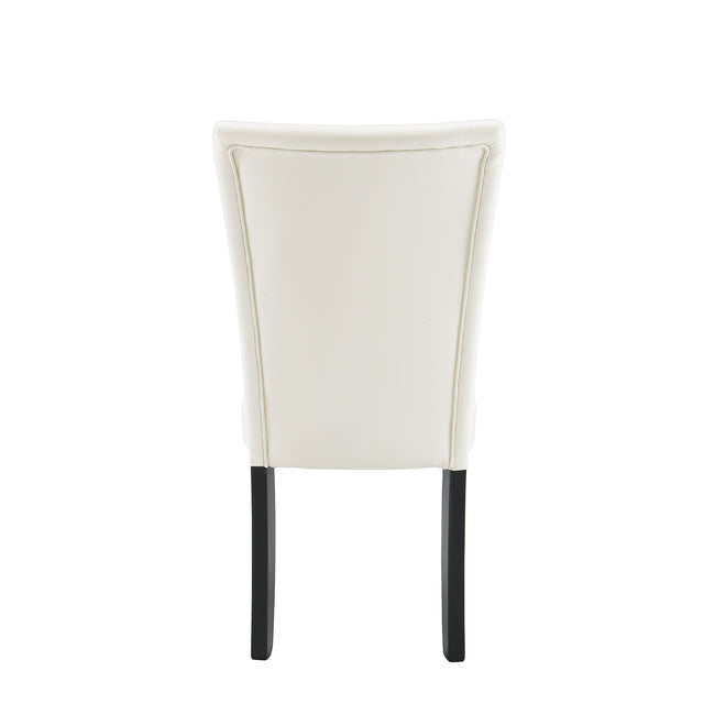Dining chair (white breathing leather)