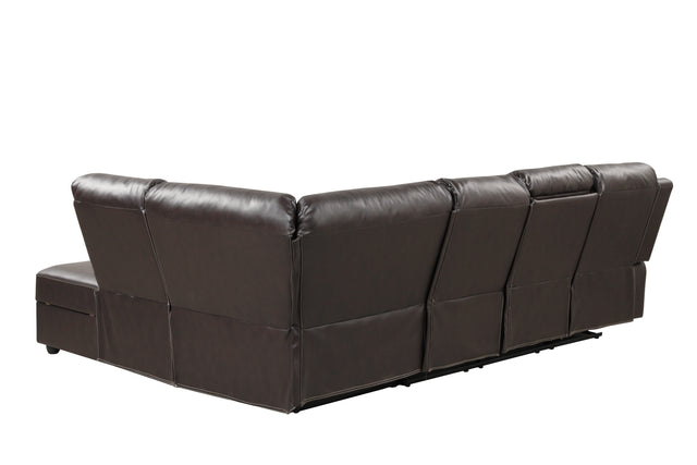 Charlotte Sectional Brown