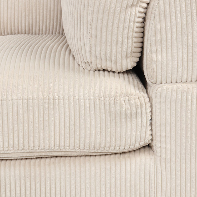 U_Style Modular Sectional Sofa with Ottoman L Shaped Corner Sectional for Living Room, Office, Spacious Space