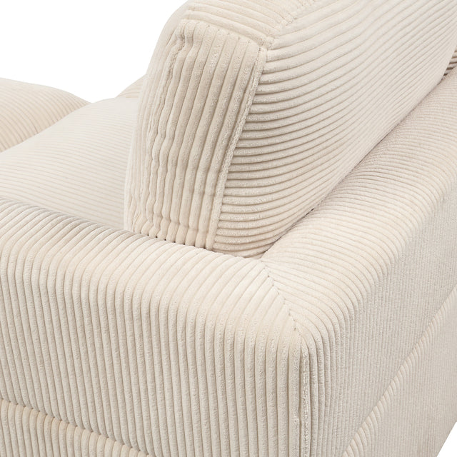 U_Style Modular Sectional Sofa with Ottoman L Shaped Corner Sectional for Living Room, Office, Spacious Space